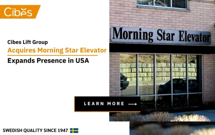 082024 Cibes Lift Group Acquires Morning Star Elevator, Expands Presence in USA