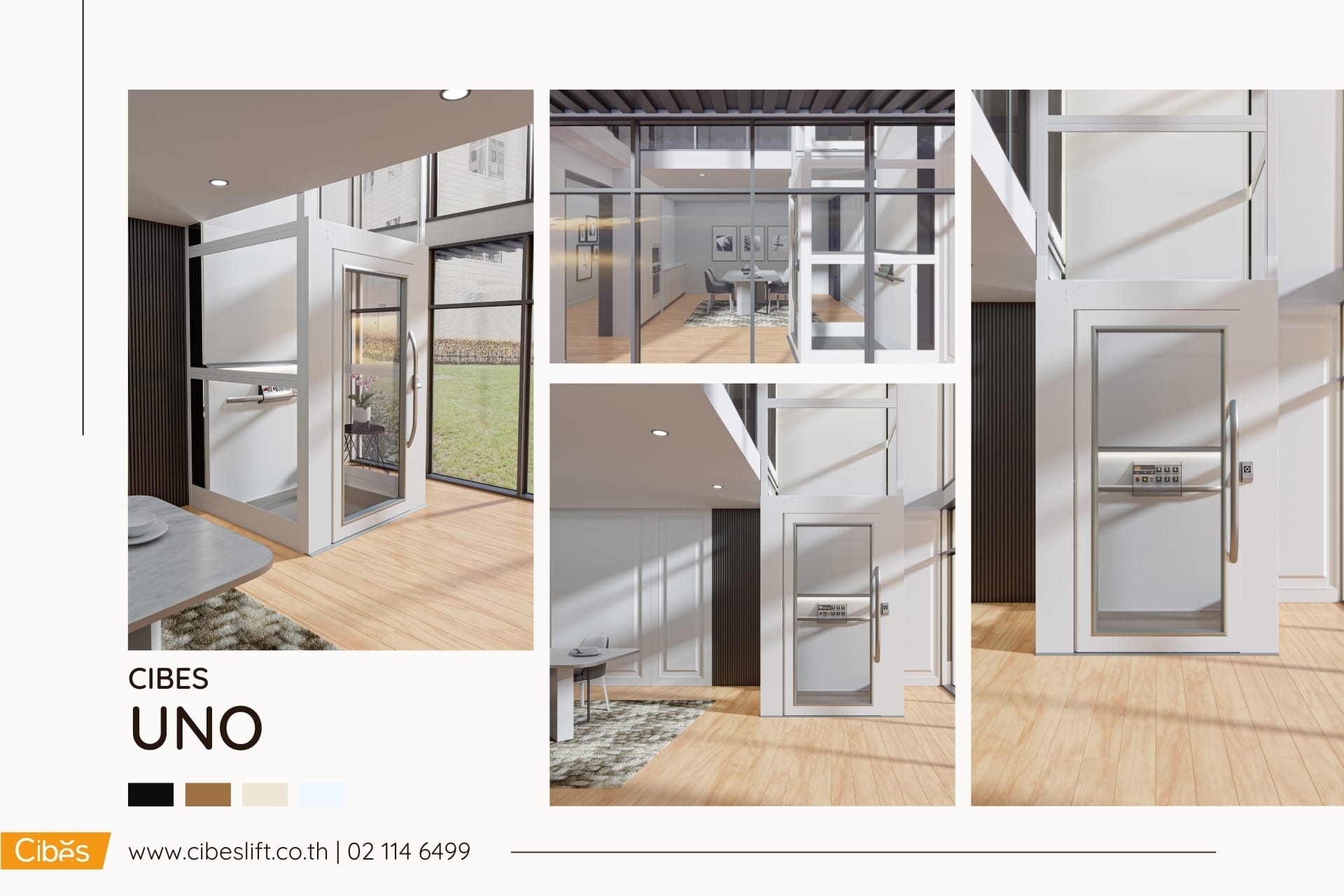 Discover the Elegance and Efficiency of the Cibes Uno Home Lift