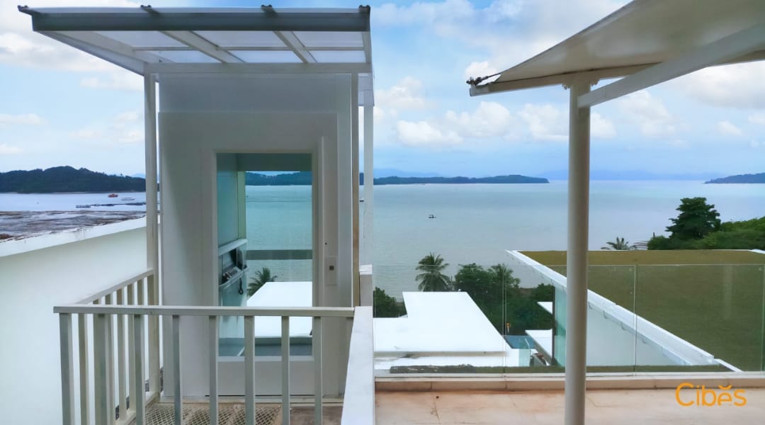 Cibes Lift | Indoor and Outdoor Home Lift at Phuket is Luxury, Sophistication and Convenience.